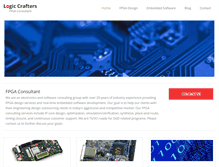 Tablet Screenshot of logiccrafters.com